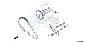 TRX420FEC drawing CAM CHAIN/TENSIONER