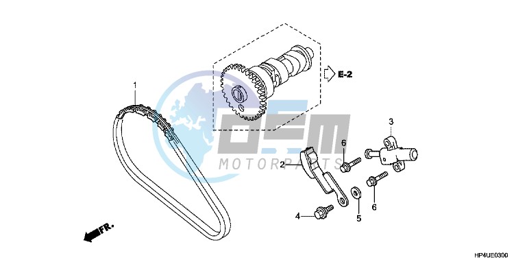 CAM CHAIN/TENSIONER