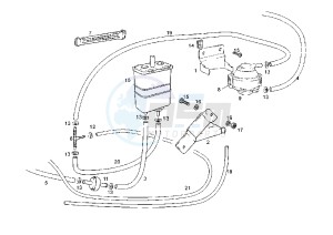 BOULEVARD 125-150 cc drawing FILTER CANISTER; USA