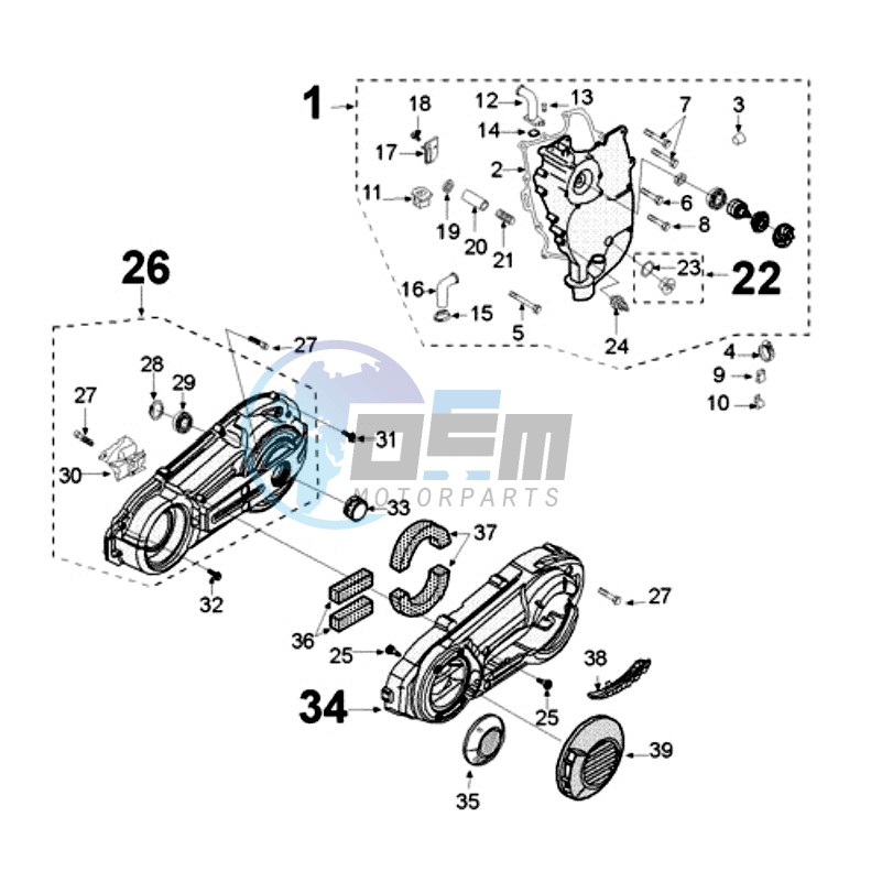 CRANKCASE COVER