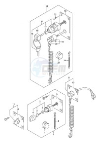 DF 9.9B drawing Switch Remote Control