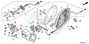 VT750CA9 Ireland - (EK / ST) drawing TAILLIGHT