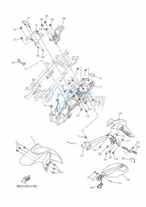 MT125 MTN125-A (BGW2) drawing FENDER