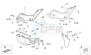 RXV-SXV 450-550 Enduro-Supermotard drawing Central body