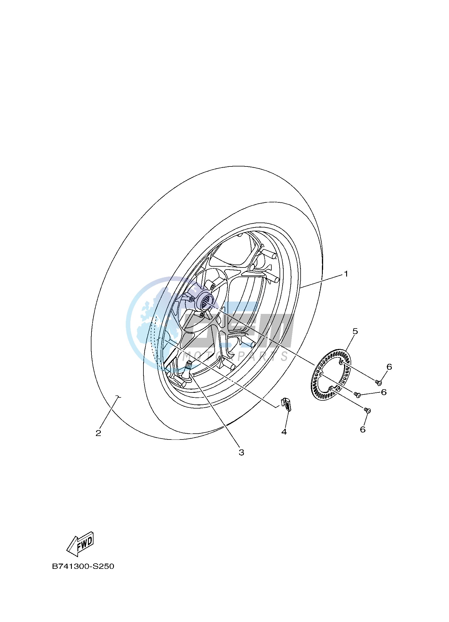 REAR WHEEL & BRAKE SYSTEM