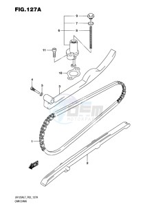 UH125 ABS BURGMAN EU drawing CAM CHAIN