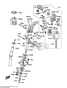 JF 650 A [X2] (A4-A5) [X2] drawing HANDLE POLE