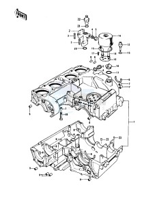 Z1 A [Z1-Z1A] 900 drawing CRANKCASE_BREATHER COVER