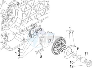 S 150 4T drawing Driving pulley