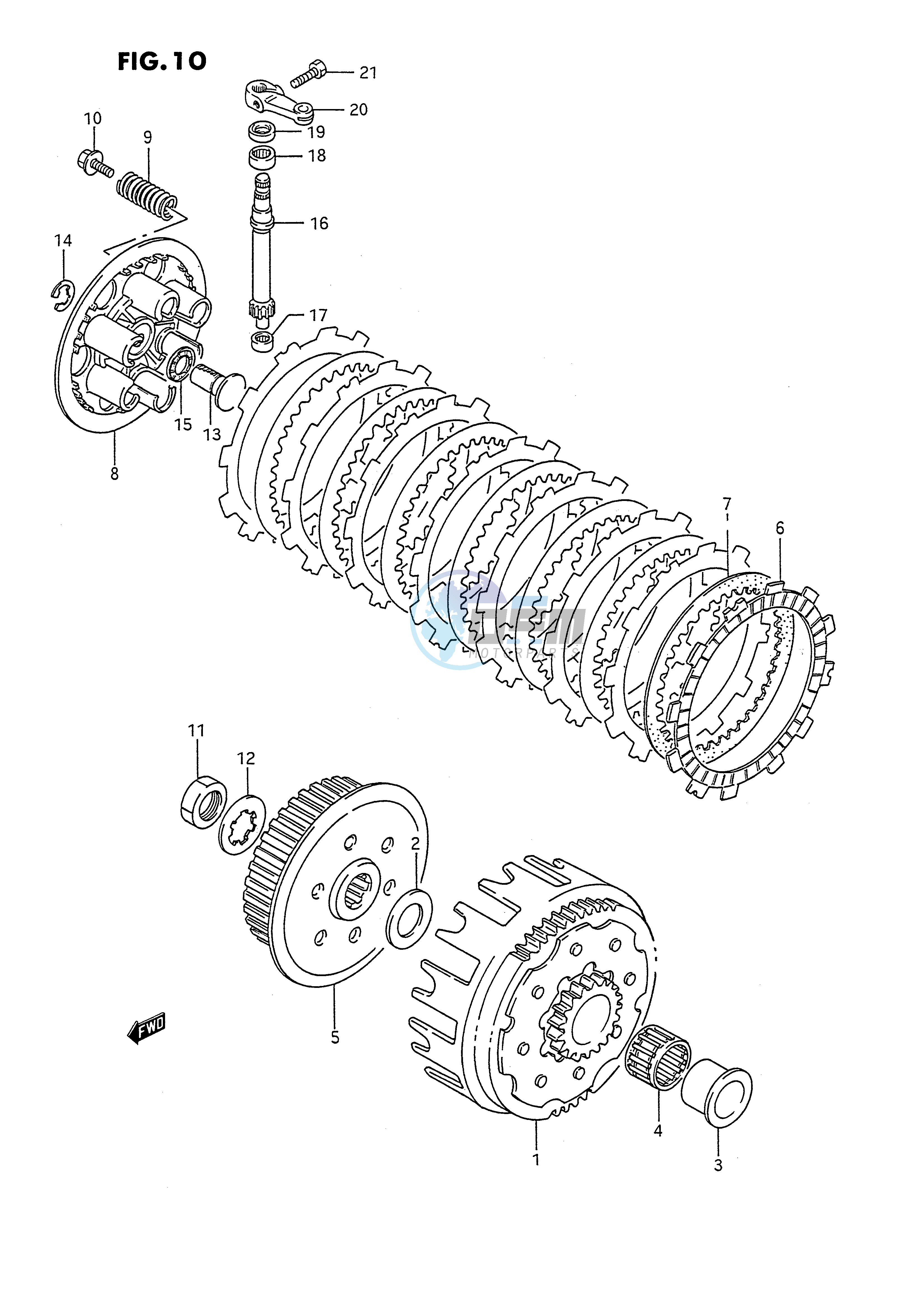 CLUTCH (MODEL K L M)