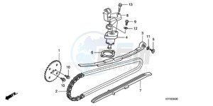 SH1259 UK - (E) drawing CAM CHAIN/TENSIONER