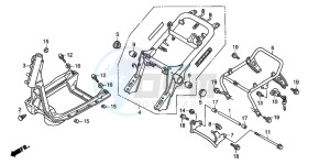 NPS50 drawing FRAME BODY (NPS503)