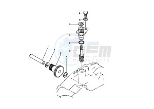 DT R 125 drawing TACHOMETER GEAR