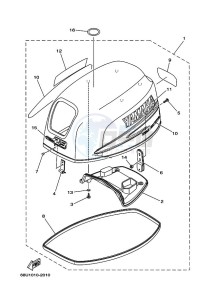 FT25B drawing TOP-COWLING