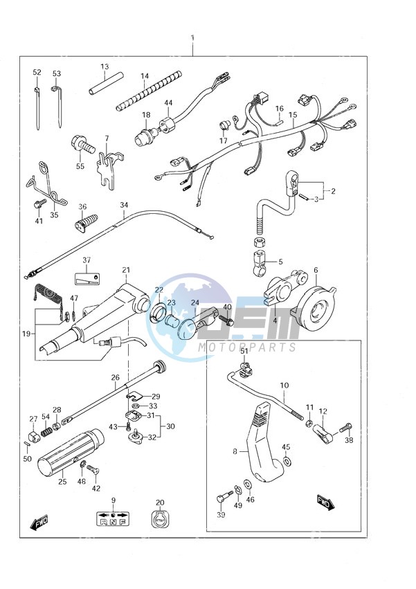 Tiller Handle