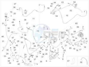 MP3 500 LT Business (EMEA) drawing ABS Brake system