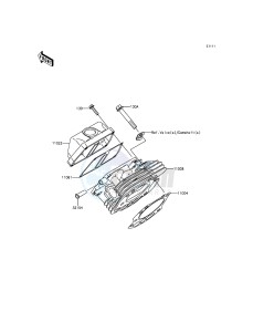 MULE 600 KAF400BGF EU drawing Cylinder Head