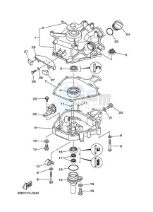 F2-5MLHE drawing CYLINDER--CRANKCASE-2