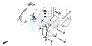 XL1000V drawing LEFT CRANKCASE COVER