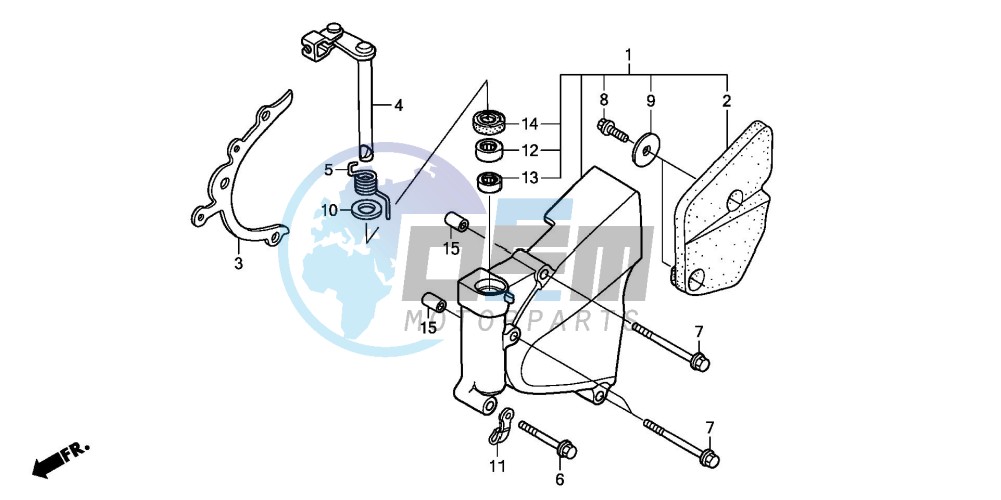 LEFT CRANKCASE COVER