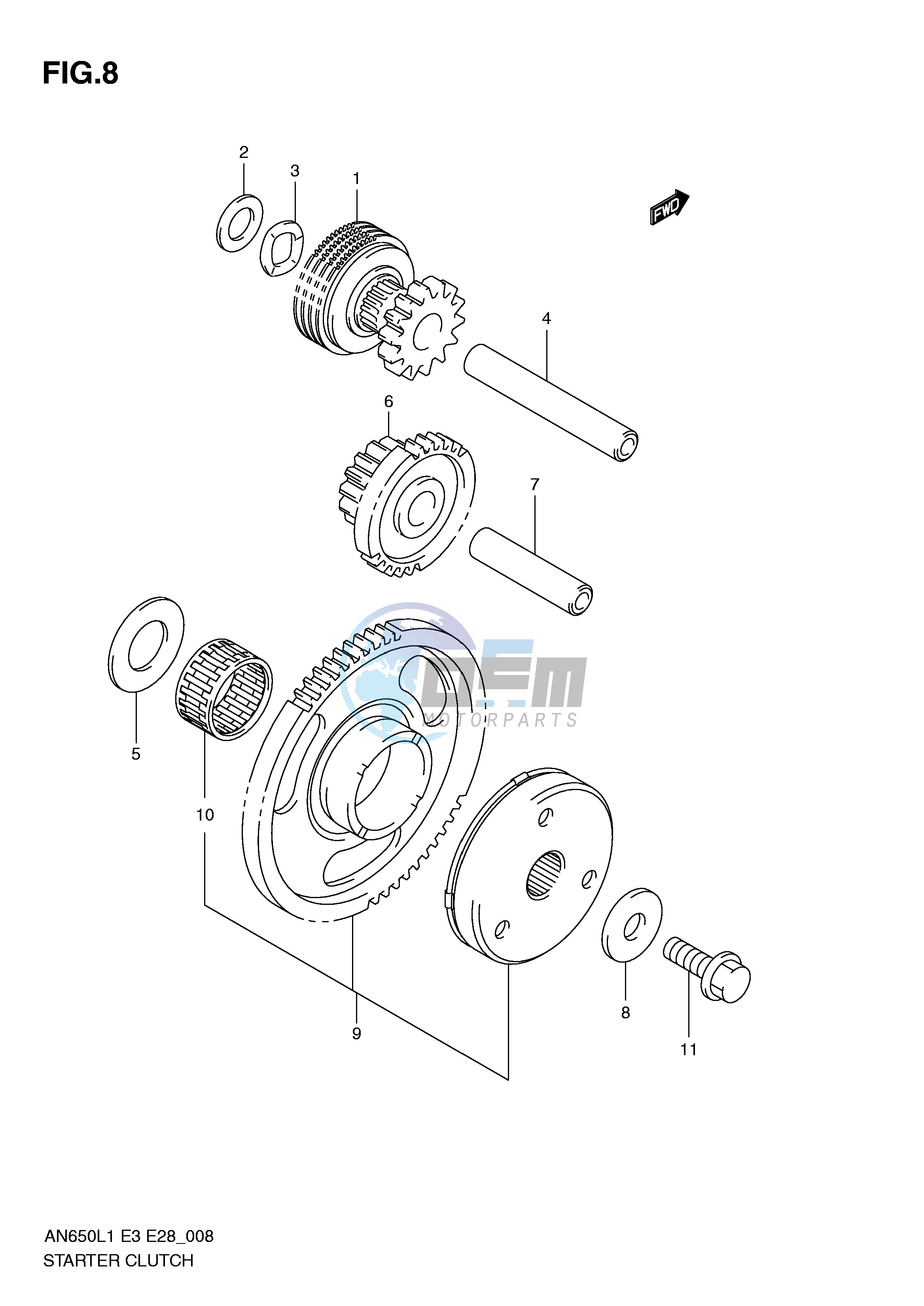 STARTER CLUTCH