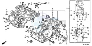 XL1000VB drawing CRANKCASE