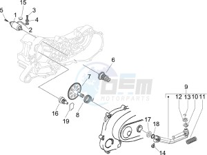 Liberty 50 4t drawing Starter - Electric starter