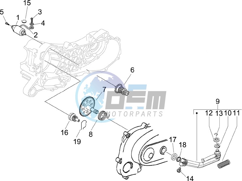 Starter - Electric starter