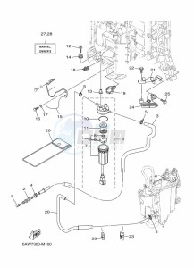 F350AETX drawing FUEL-SUPPLY-1