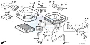 GL1800A NZ - (NZ) drawing AIR CLEANER