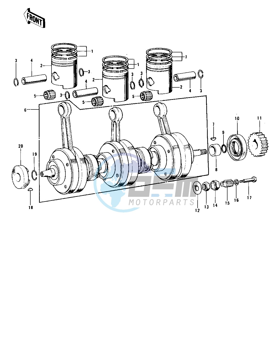 CRANKSHAFT_PISTONS -- 76-78 A3_A4_A5- -