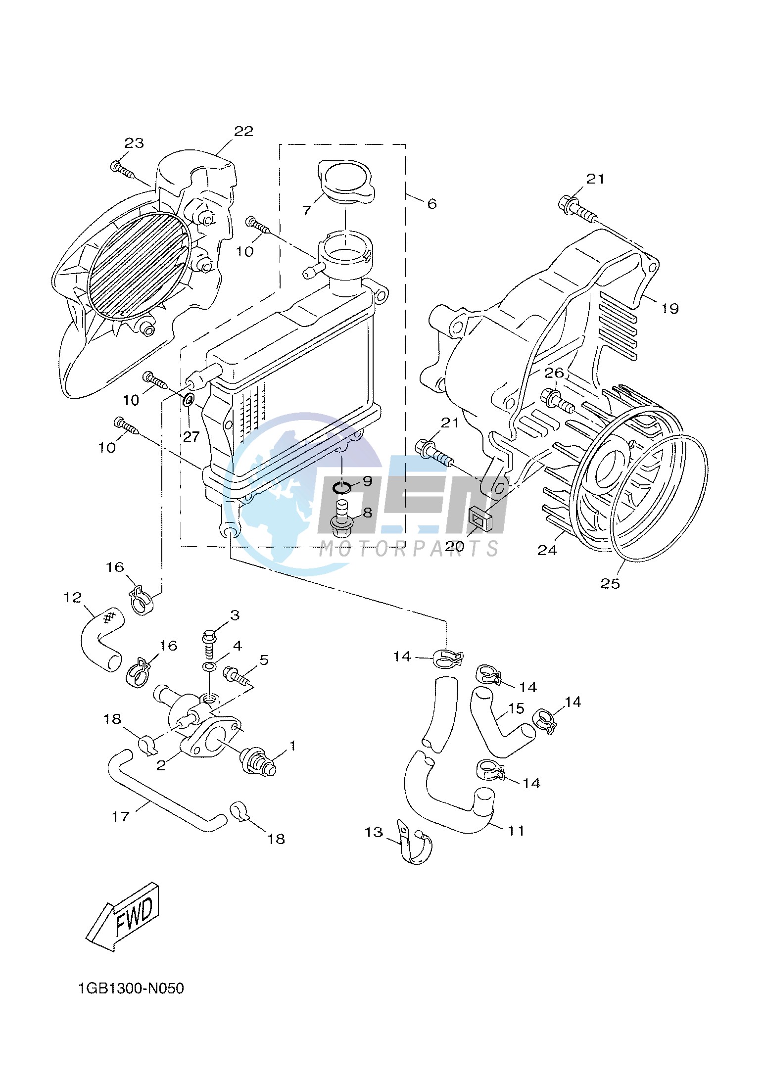 RADIATOR & HOSE