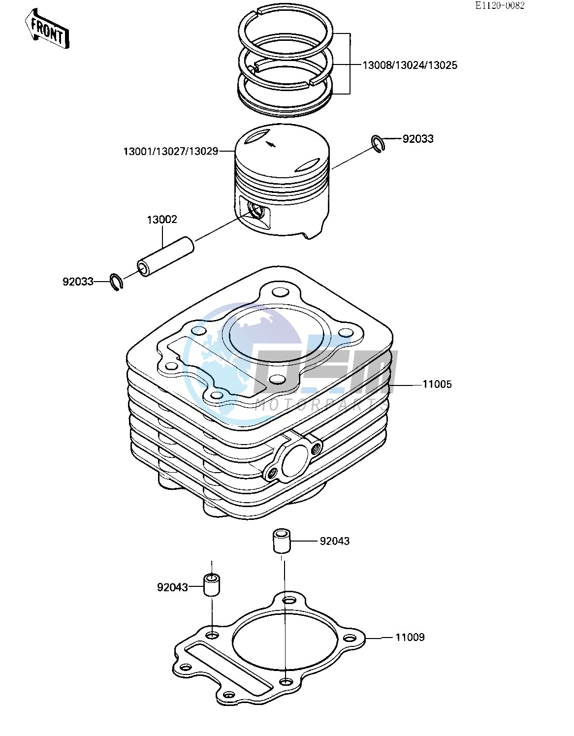 CYLINDER_PISTON -- KLT110-A3- -