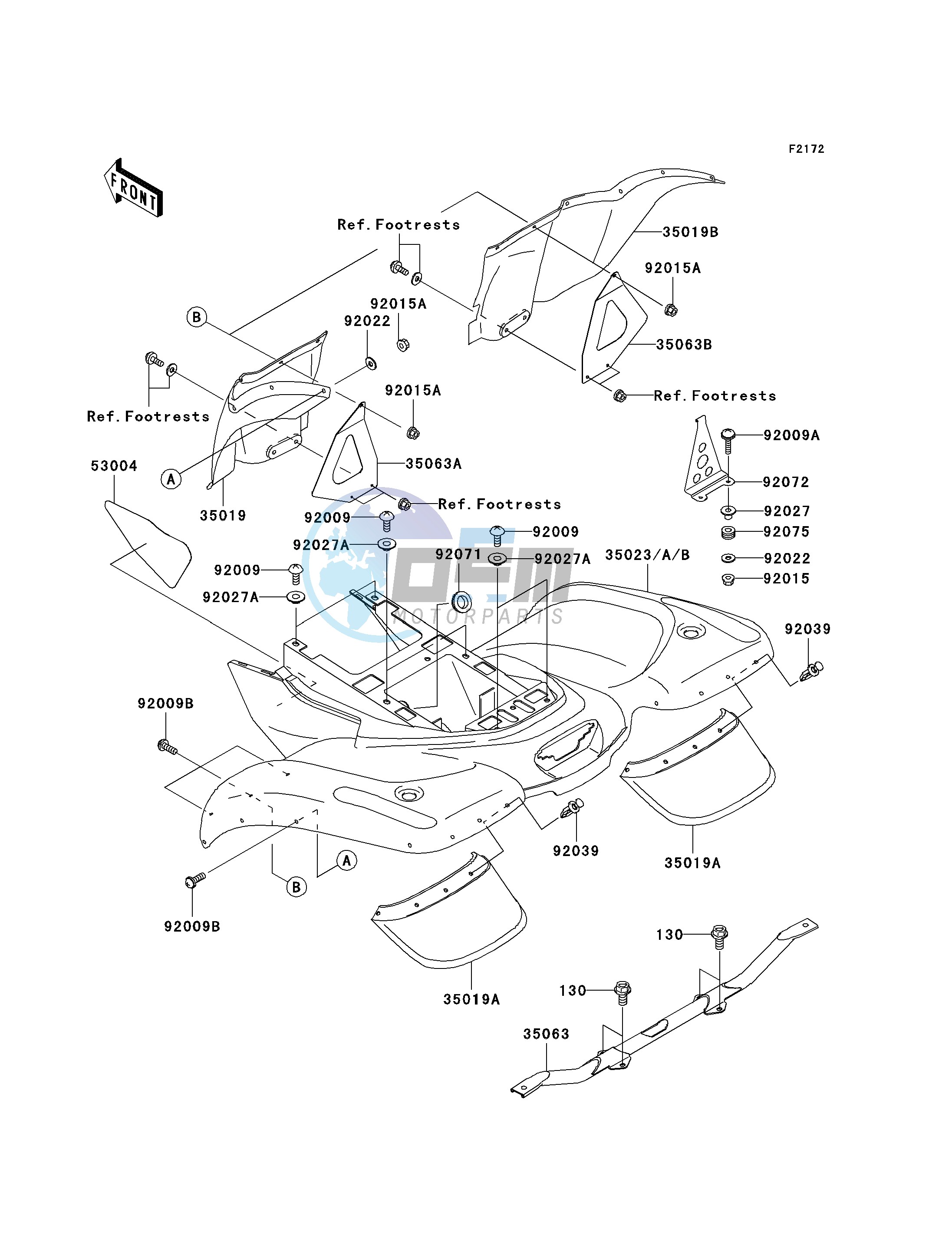 REAR FENDER-- S- -