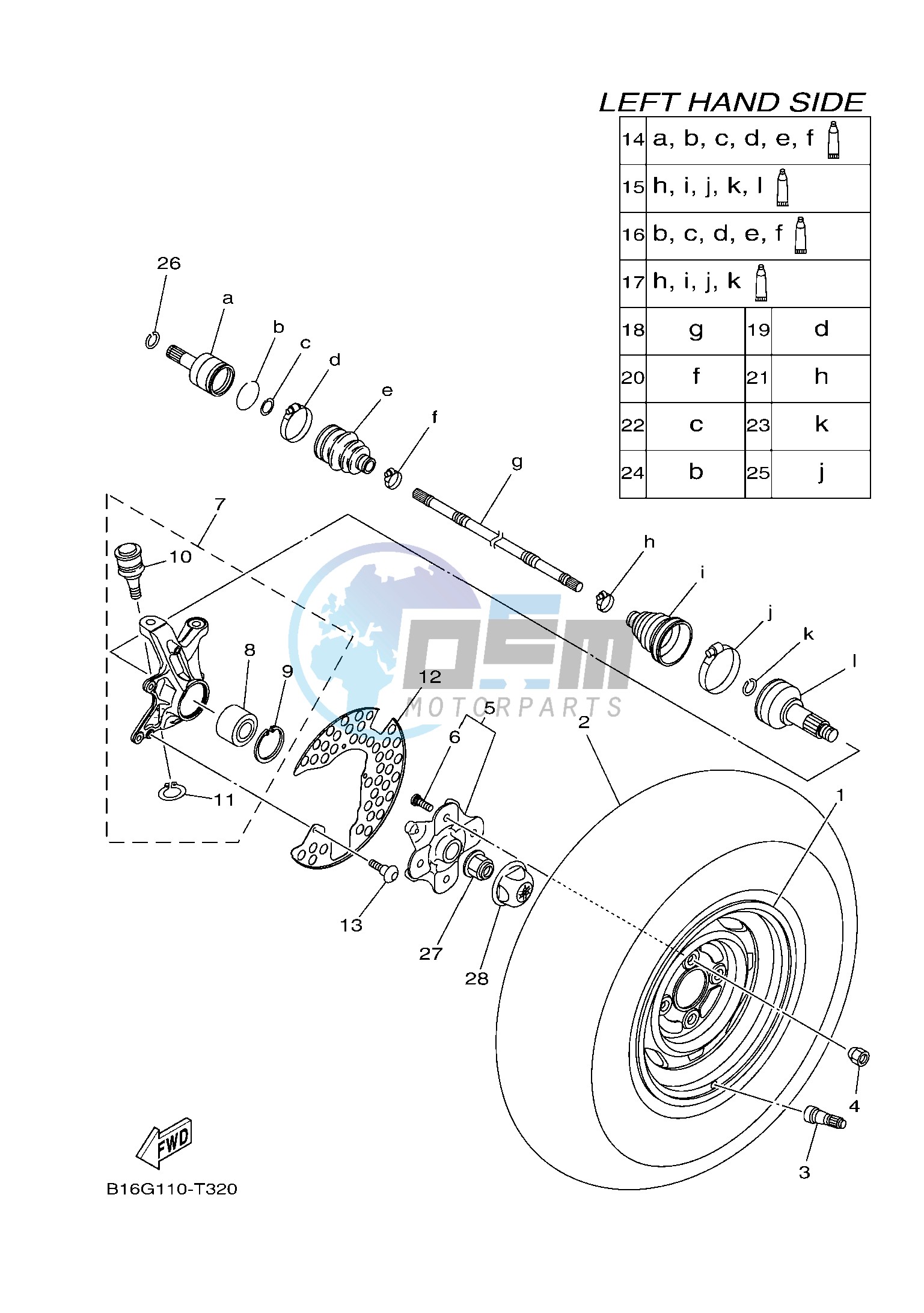 FRONT WHEEL