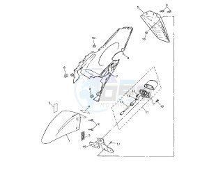 CS JOG R 50 drawing FENDER