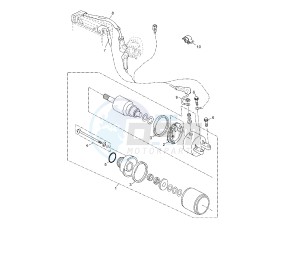 YP R X-MAX 250 drawing STARTING MOTOR