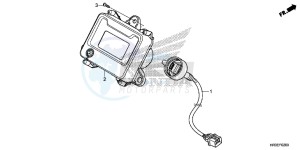 TRX420FE1F TRX420 Europe Direct - (ED) drawing METER