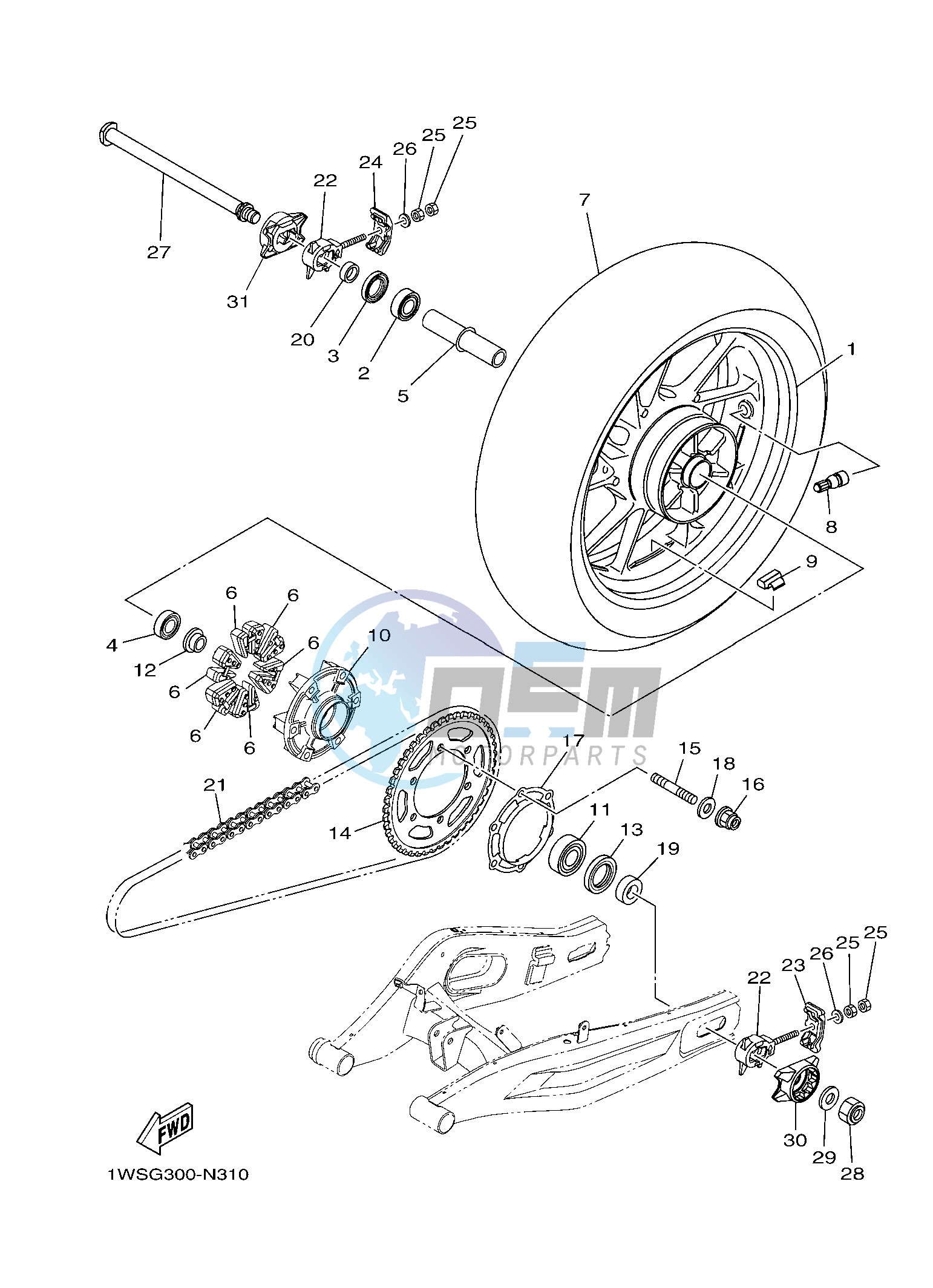 REAR WHEEL