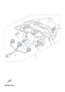 YN50FM NEO'S 4 (2CG6) drawing TAILLIGHT