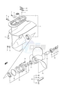 DF 9.9A drawing Gear Case