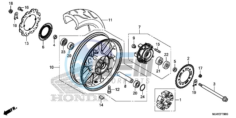 REAR WHEEL