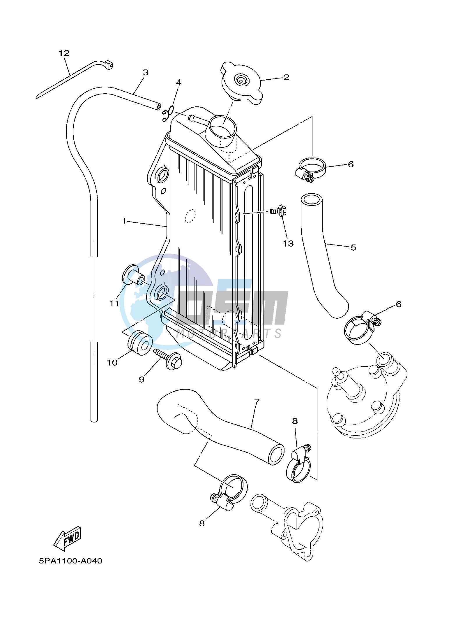 RADIATOR & HOSE