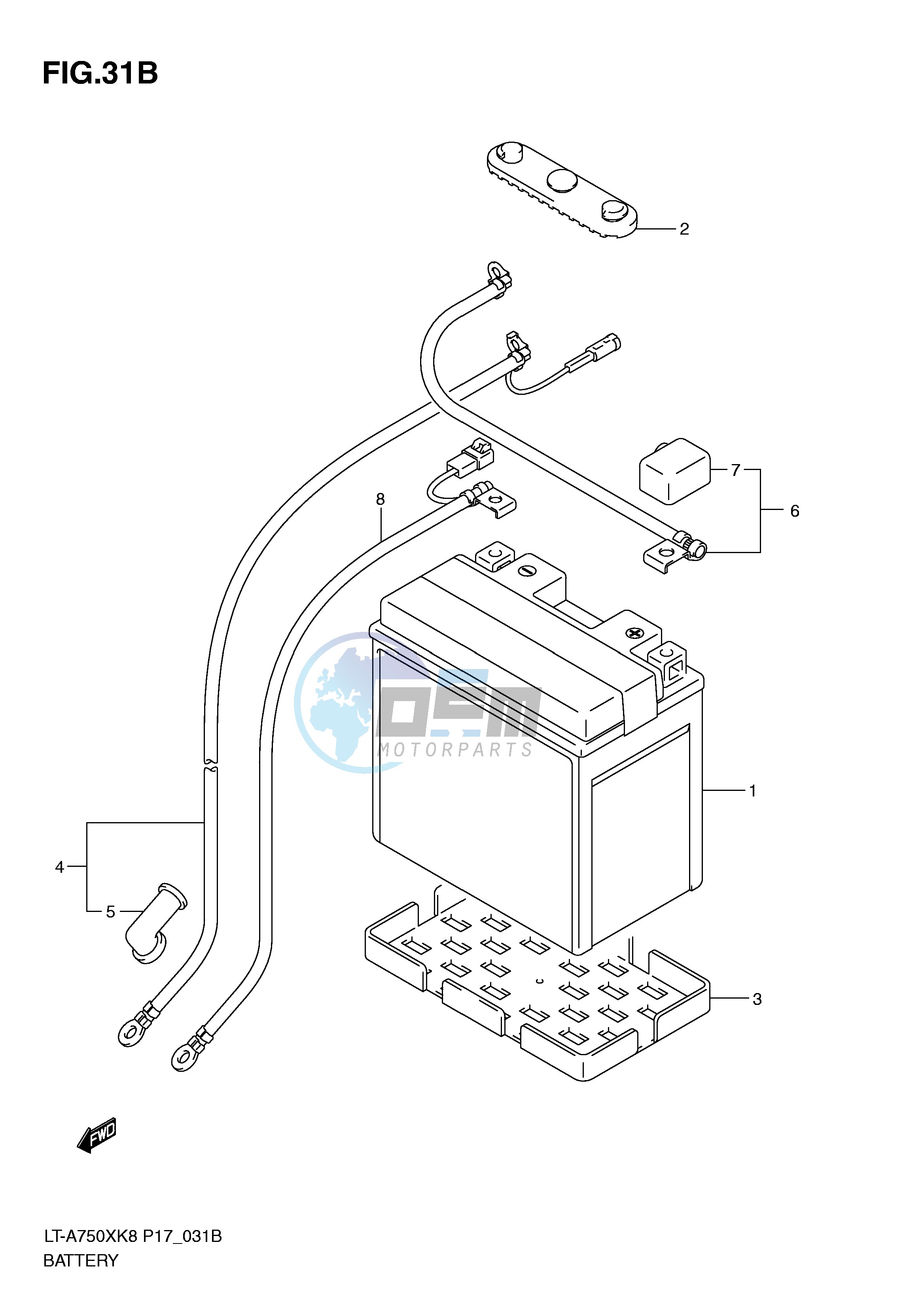 BATTERY (LT-A750XL0)