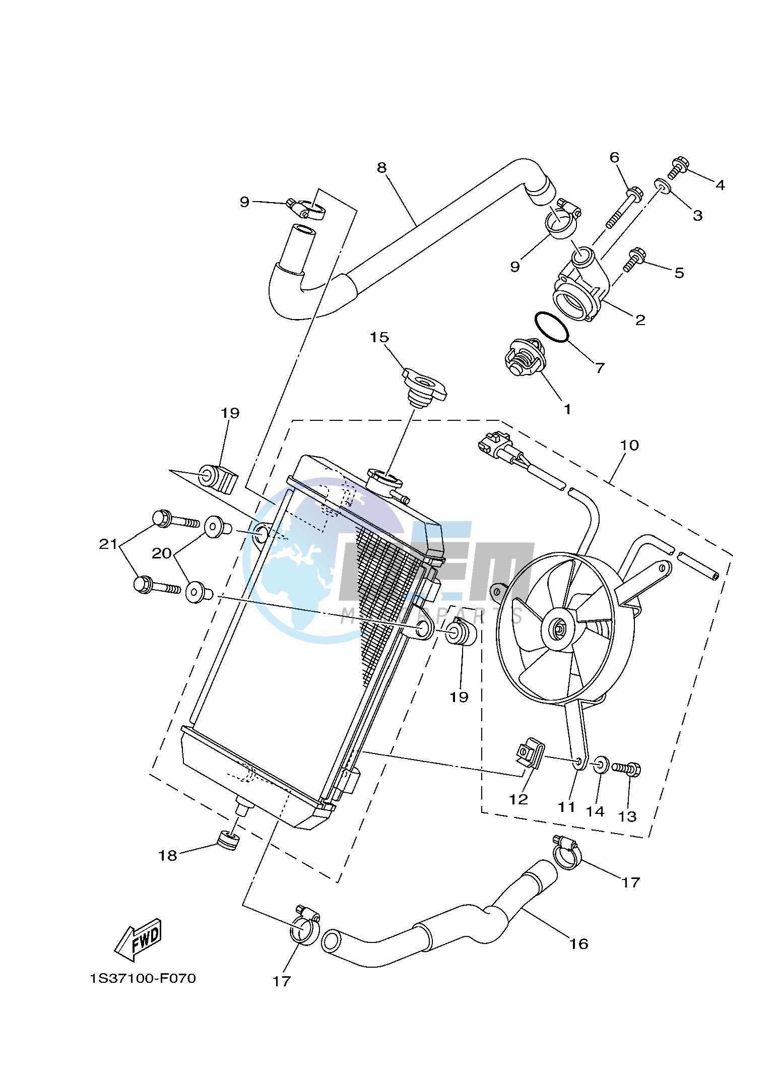 RADIATOR & HOSE