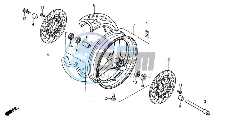 FRONT WHEEL