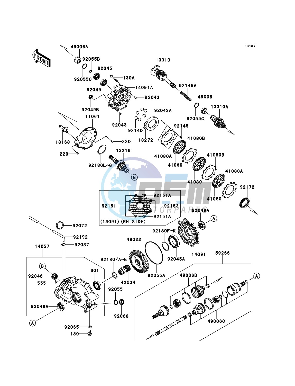 Drive Shaft-Rear