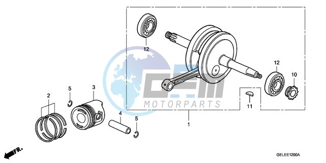 CRANKSHAFT/PISTON