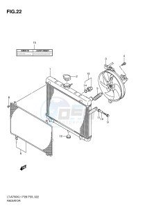 LT-A750X (P28-P33) drawing RADIATOR (LT-A750XZL1 P28)