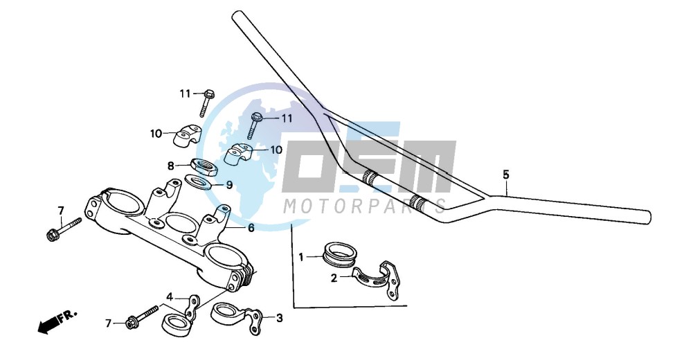 HANDLE PIPE/TOP BRIDGE